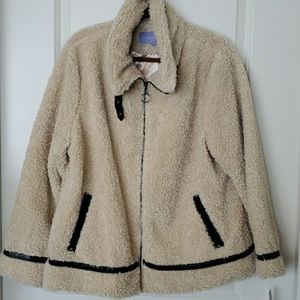 NWOT Madden Girl Wooly Zip Teddy Coat
